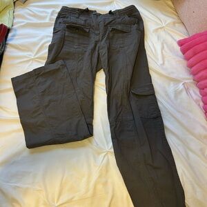 Brandy Melville Charcoal Cargo Pants